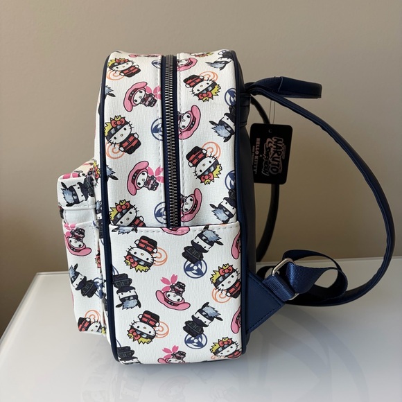 Bioworld Naruto Shippuden x Hello Kitty and Friends Allover Print Mini Backpack main image 11